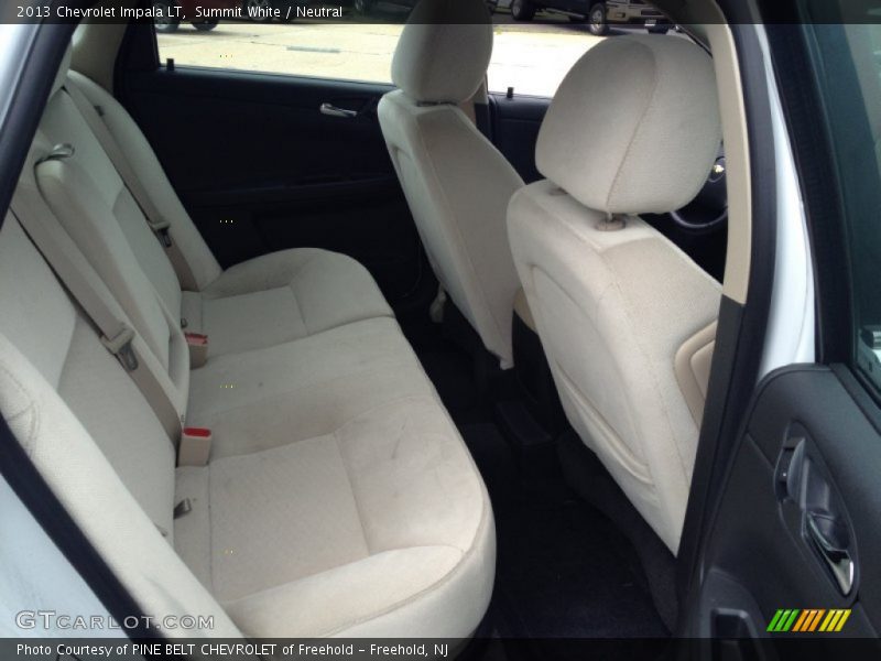 Summit White / Neutral 2013 Chevrolet Impala LT