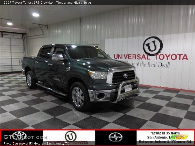 Timberland Mica / Beige 2007 Toyota Tundra SR5 CrewMax