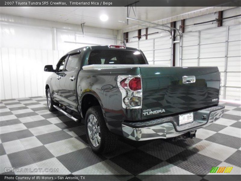 Timberland Mica / Beige 2007 Toyota Tundra SR5 CrewMax