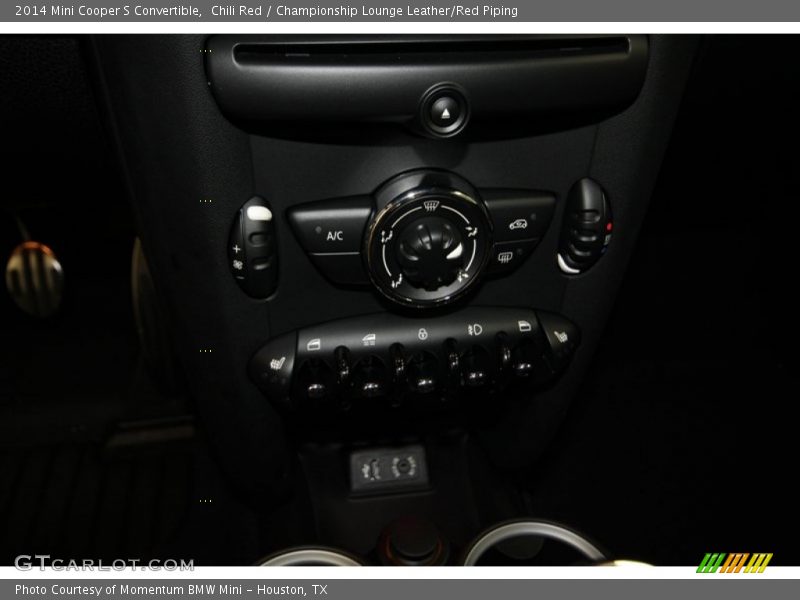 Chili Red / Championship Lounge Leather/Red Piping 2014 Mini Cooper S Convertible