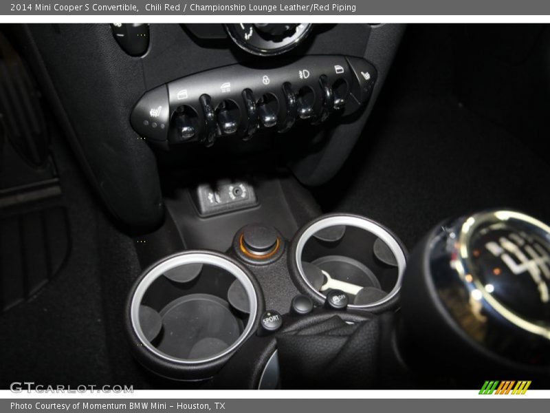 Chili Red / Championship Lounge Leather/Red Piping 2014 Mini Cooper S Convertible