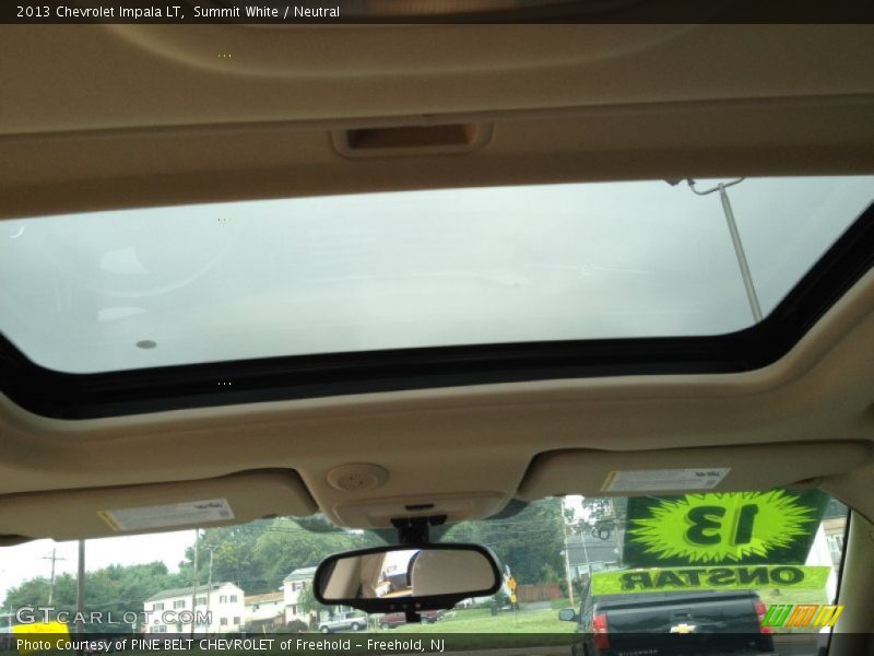 Summit White / Neutral 2013 Chevrolet Impala LT
