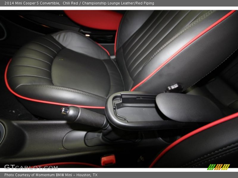 Chili Red / Championship Lounge Leather/Red Piping 2014 Mini Cooper S Convertible