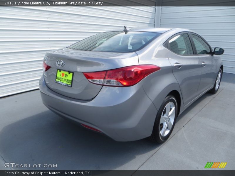 Titanium Gray Metallic / Gray 2013 Hyundai Elantra GLS