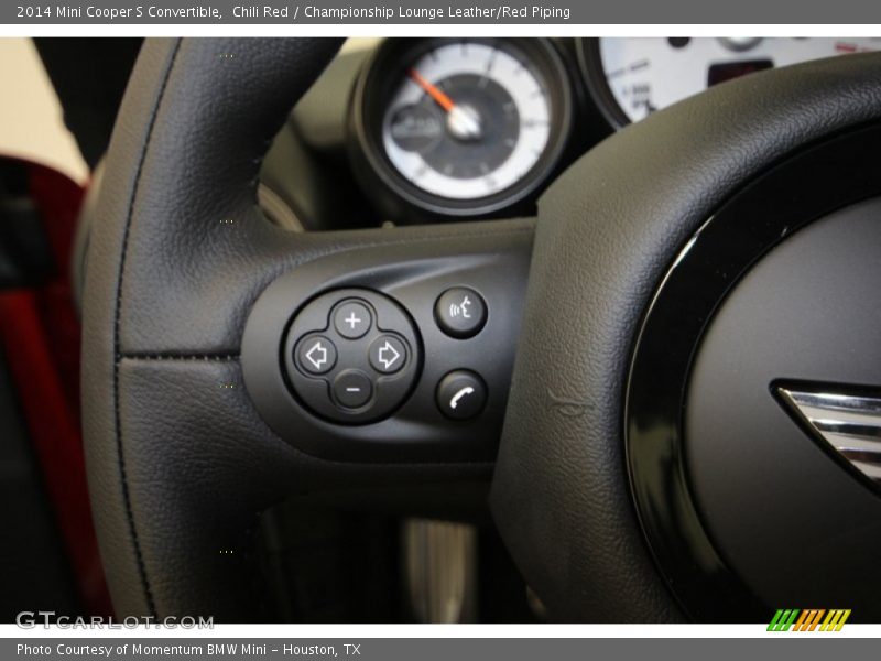 Controls of 2014 Cooper S Convertible