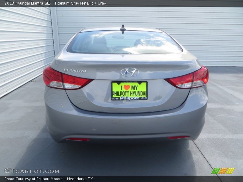Titanium Gray Metallic / Gray 2013 Hyundai Elantra GLS