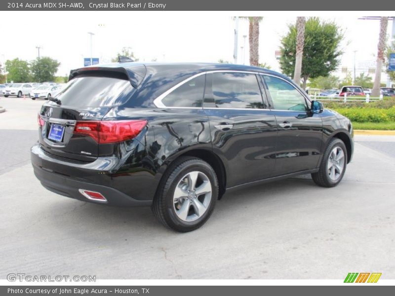 Crystal Black Pearl / Ebony 2014 Acura MDX SH-AWD