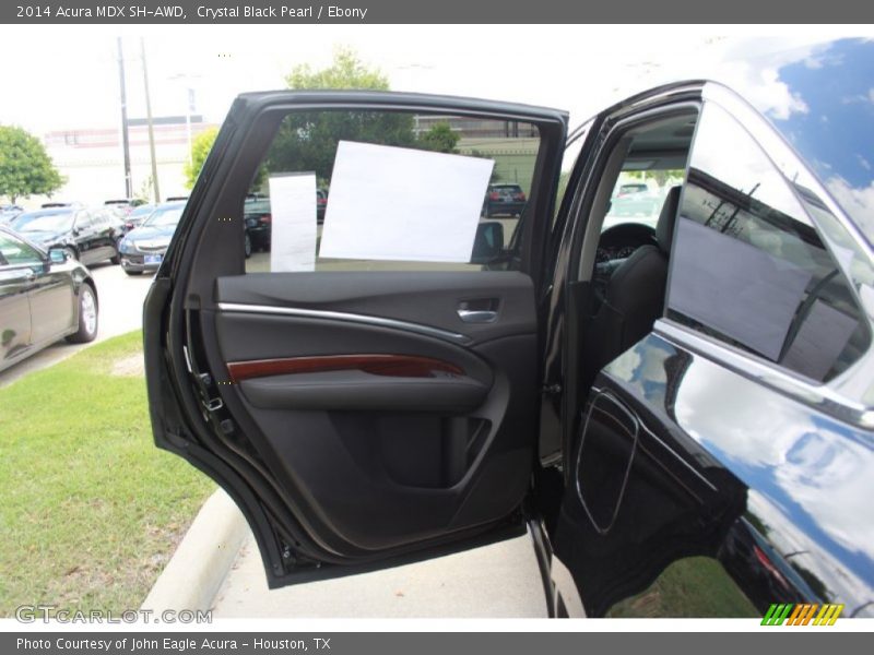 Crystal Black Pearl / Ebony 2014 Acura MDX SH-AWD