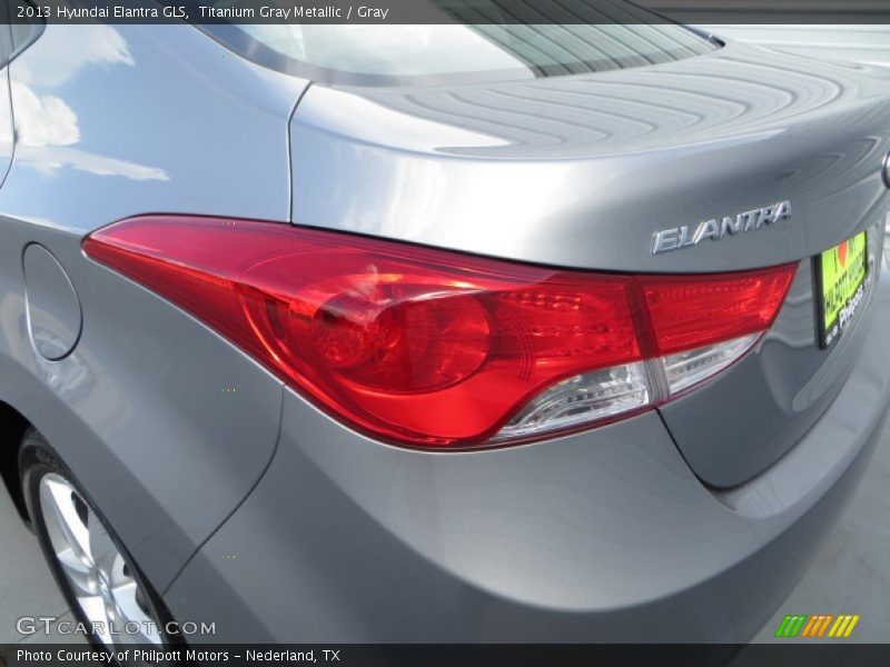 Titanium Gray Metallic / Gray 2013 Hyundai Elantra GLS