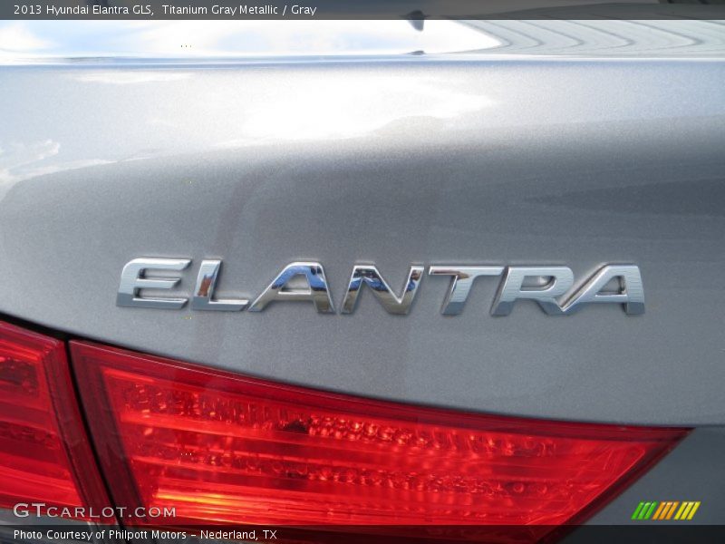 Titanium Gray Metallic / Gray 2013 Hyundai Elantra GLS