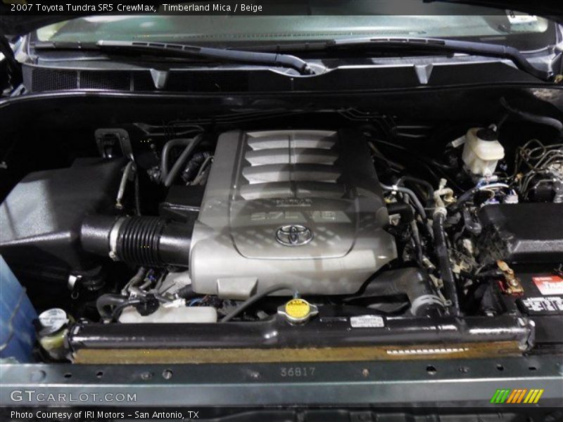 Timberland Mica / Beige 2007 Toyota Tundra SR5 CrewMax