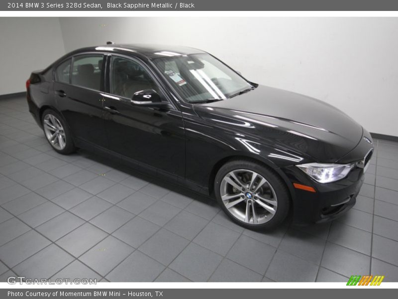 Front 3/4 View of 2014 3 Series 328d Sedan