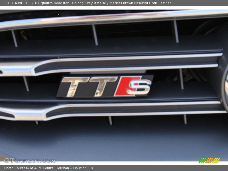 Oolong Gray Metallic / Madras Brown Baseball Optic Leather 2013 Audi TT S 2.0T quattro Roadster
