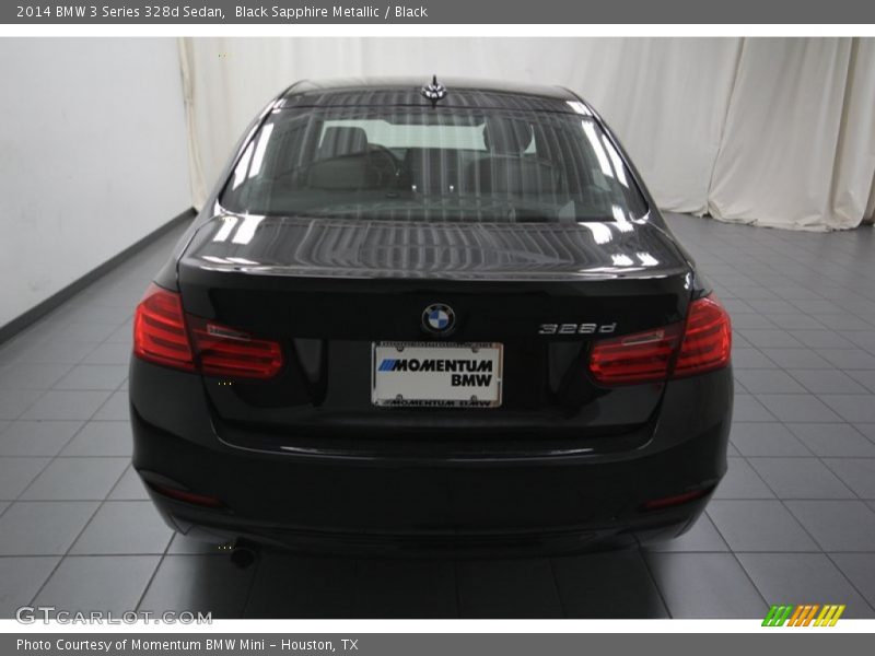 Black Sapphire Metallic / Black 2014 BMW 3 Series 328d Sedan