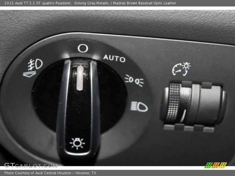 Controls of 2013 TT S 2.0T quattro Roadster