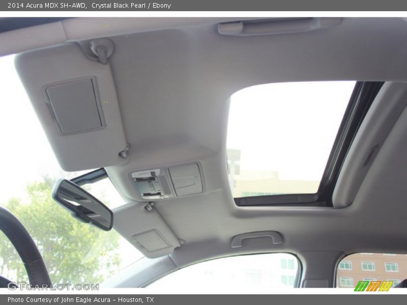 Crystal Black Pearl / Ebony 2014 Acura MDX SH-AWD