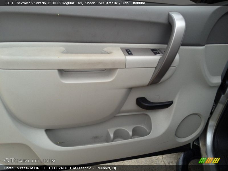 Sheer Silver Metallic / Dark Titanium 2011 Chevrolet Silverado 1500 LS Regular Cab