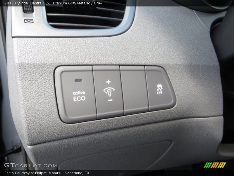 Titanium Gray Metallic / Gray 2013 Hyundai Elantra GLS