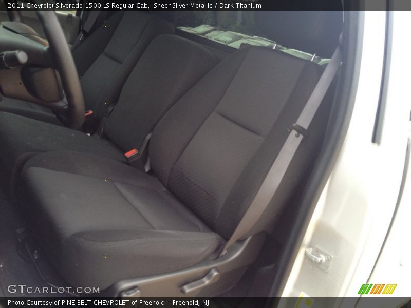 Sheer Silver Metallic / Dark Titanium 2011 Chevrolet Silverado 1500 LS Regular Cab