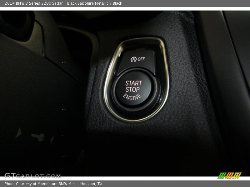Controls of 2014 3 Series 328d Sedan