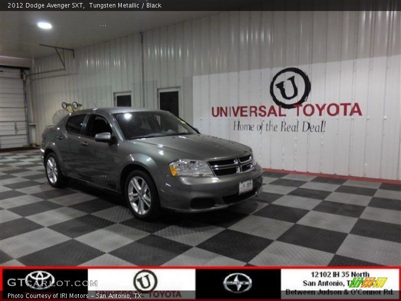 Tungsten Metallic / Black 2012 Dodge Avenger SXT
