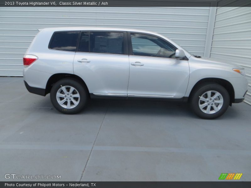 Classic Silver Metallic / Ash 2013 Toyota Highlander V6
