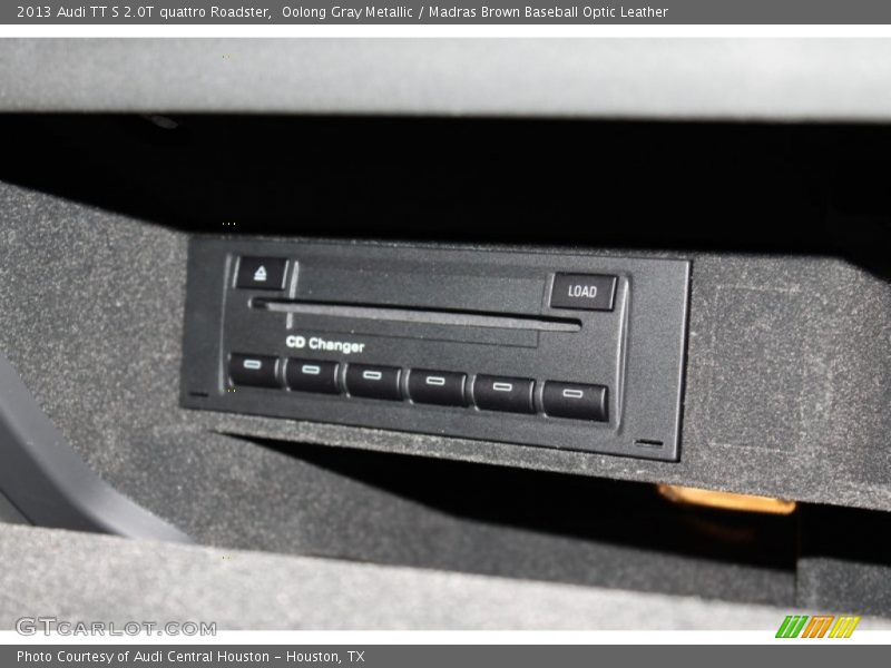 Oolong Gray Metallic / Madras Brown Baseball Optic Leather 2013 Audi TT S 2.0T quattro Roadster