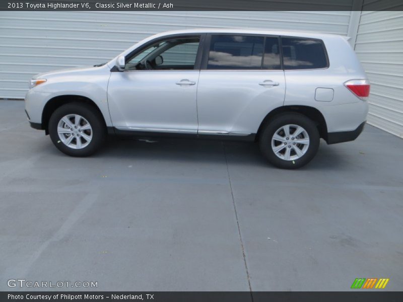 Classic Silver Metallic / Ash 2013 Toyota Highlander V6