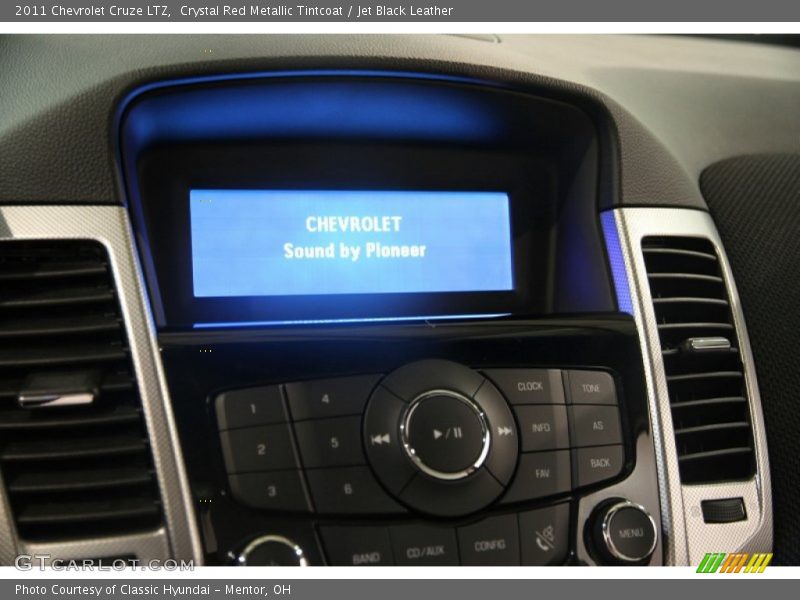 Crystal Red Metallic Tintcoat / Jet Black Leather 2011 Chevrolet Cruze LTZ
