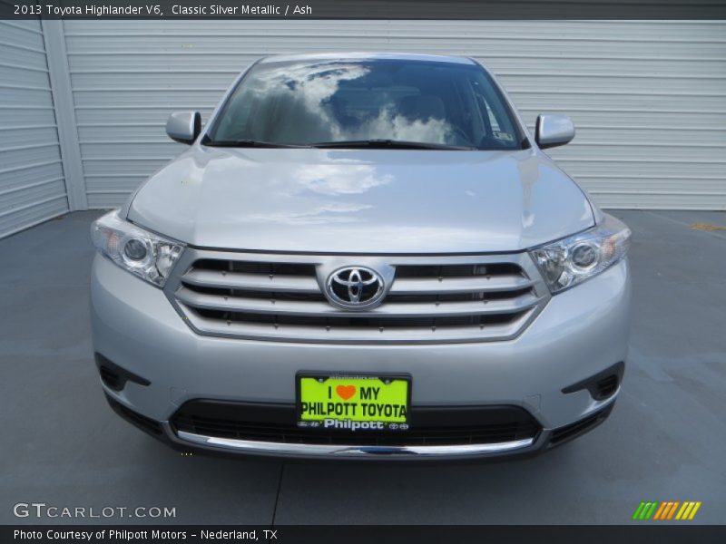 Classic Silver Metallic / Ash 2013 Toyota Highlander V6