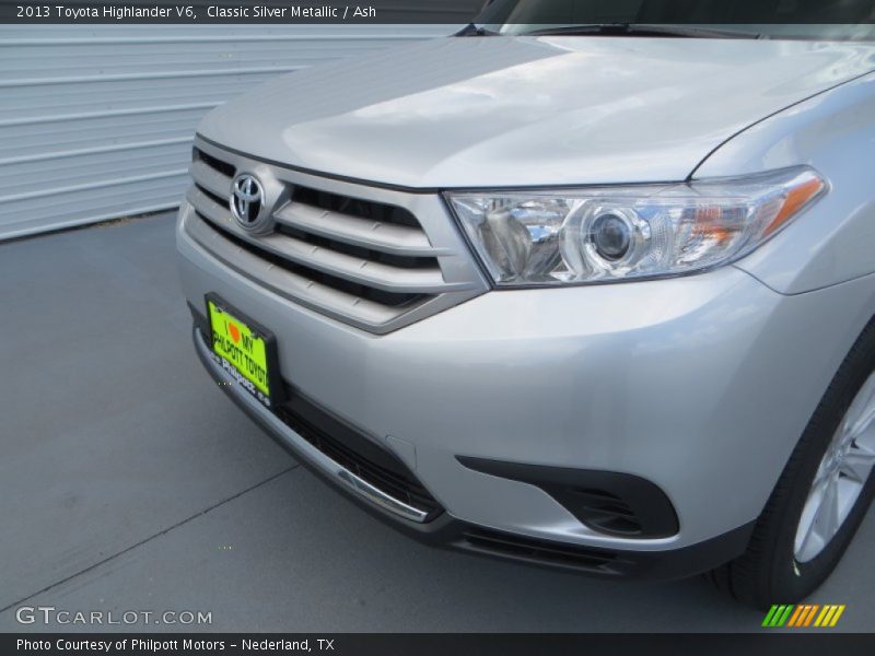 Classic Silver Metallic / Ash 2013 Toyota Highlander V6