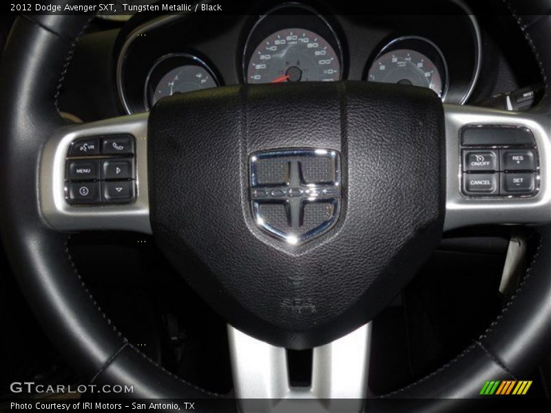 Tungsten Metallic / Black 2012 Dodge Avenger SXT