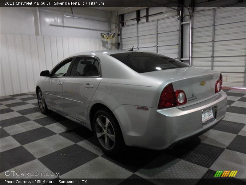 Silver Ice Metallic / Titanium 2011 Chevrolet Malibu LT