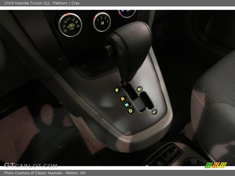 Platinum / Gray 2009 Hyundai Tucson GLS