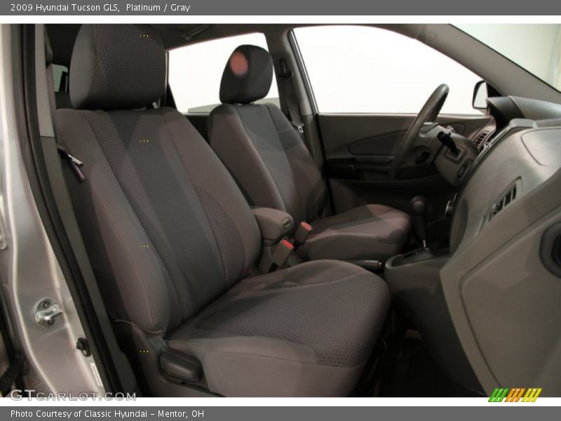 Platinum / Gray 2009 Hyundai Tucson GLS