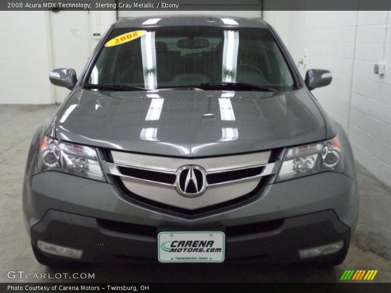 Sterling Gray Metallic / Ebony 2008 Acura MDX Technology