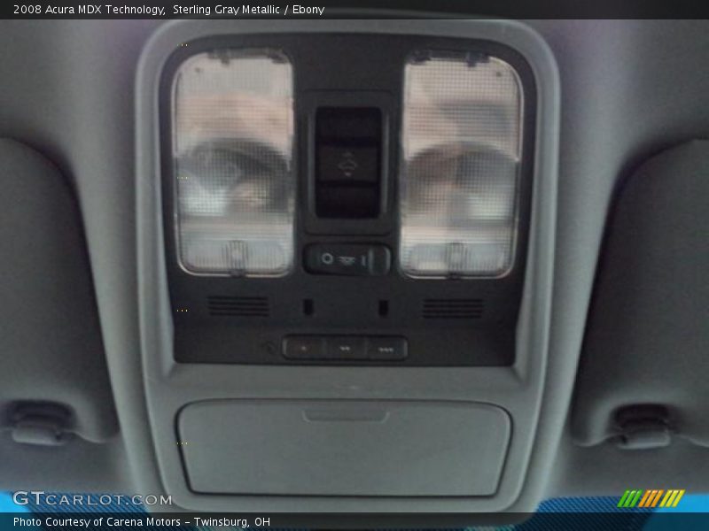 Sterling Gray Metallic / Ebony 2008 Acura MDX Technology