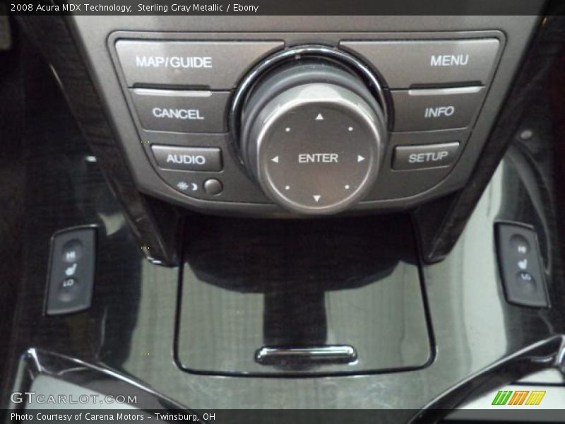 Sterling Gray Metallic / Ebony 2008 Acura MDX Technology