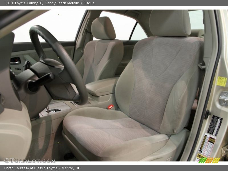 Sandy Beach Metallic / Bisque 2011 Toyota Camry LE