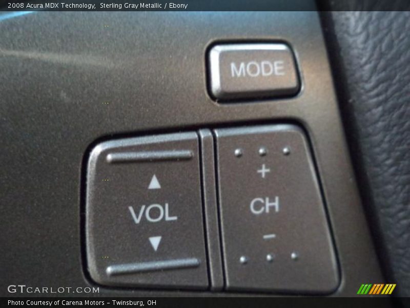 Sterling Gray Metallic / Ebony 2008 Acura MDX Technology