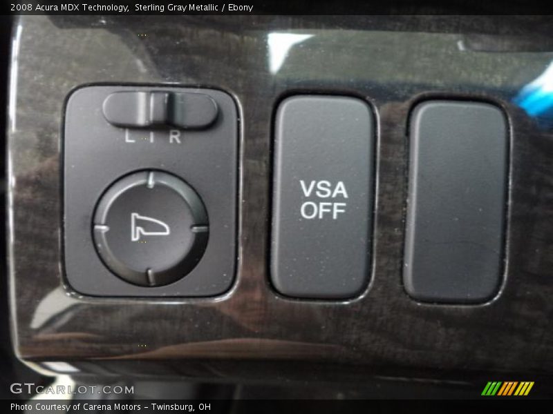 Sterling Gray Metallic / Ebony 2008 Acura MDX Technology