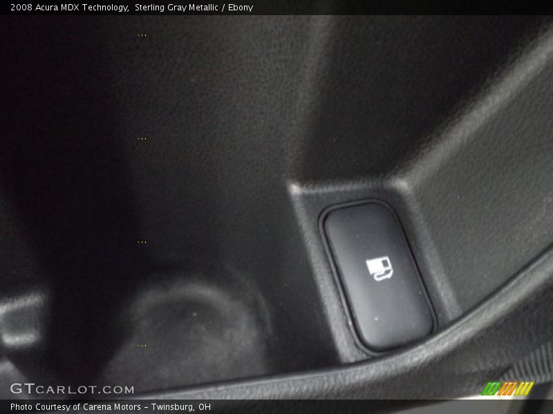 Sterling Gray Metallic / Ebony 2008 Acura MDX Technology