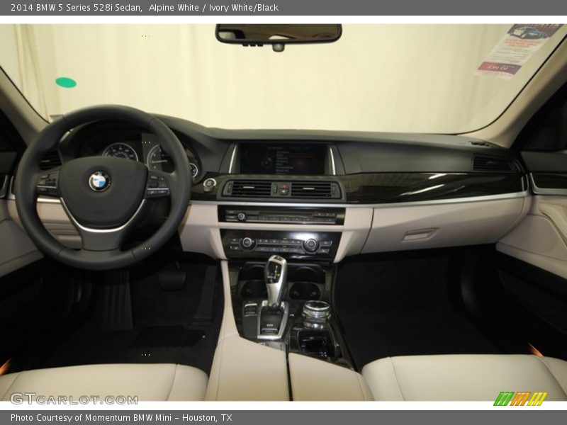 Alpine White / Ivory White/Black 2014 BMW 5 Series 528i Sedan