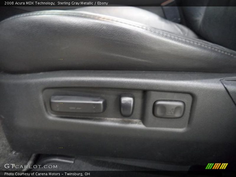 Sterling Gray Metallic / Ebony 2008 Acura MDX Technology