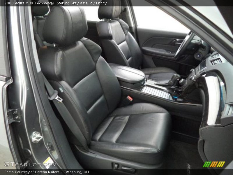 Sterling Gray Metallic / Ebony 2008 Acura MDX Technology