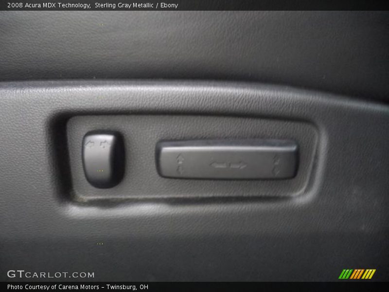 Sterling Gray Metallic / Ebony 2008 Acura MDX Technology
