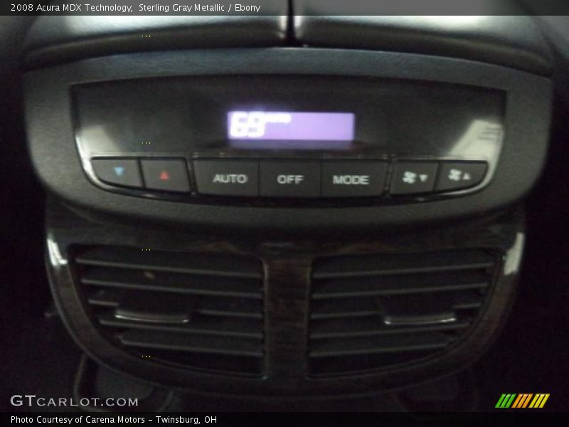 Sterling Gray Metallic / Ebony 2008 Acura MDX Technology