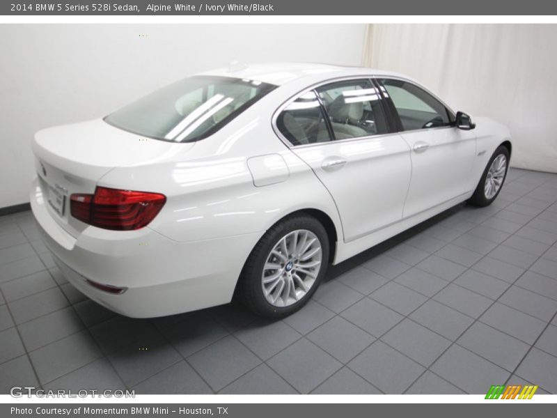 Alpine White / Ivory White/Black 2014 BMW 5 Series 528i Sedan