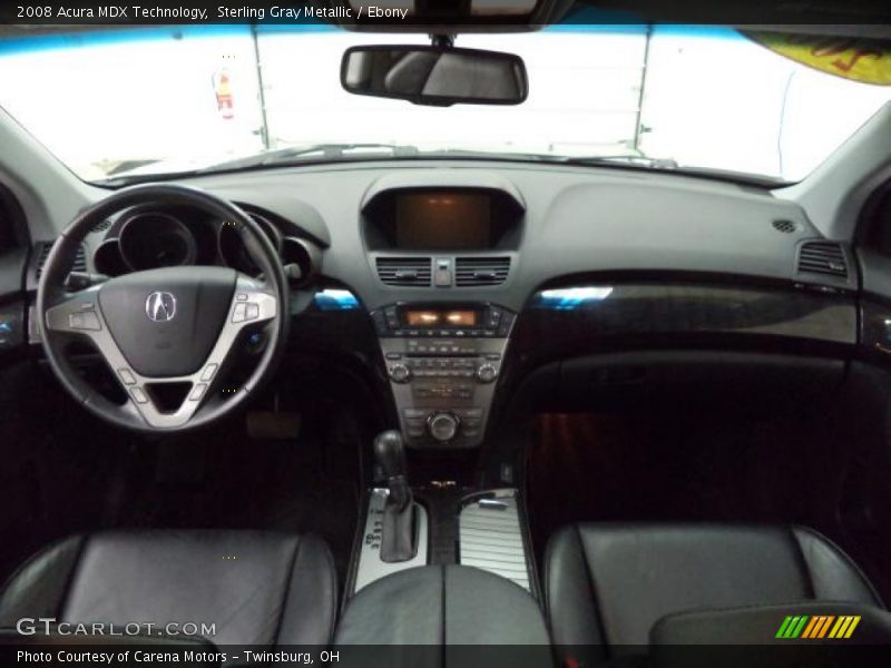 Sterling Gray Metallic / Ebony 2008 Acura MDX Technology