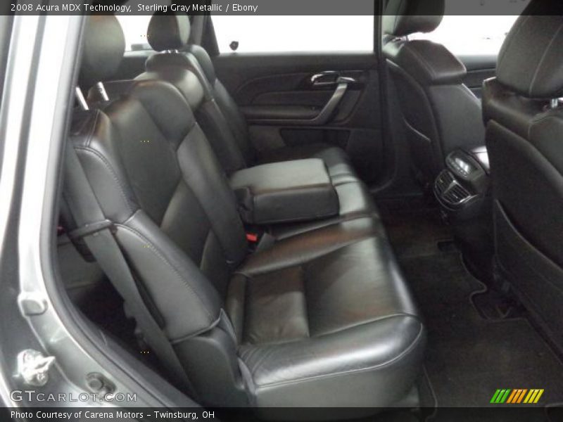 Sterling Gray Metallic / Ebony 2008 Acura MDX Technology